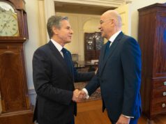 Secretary of State Anthony Blinken Meets with Greek FM Nikos Dendias