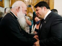 Τον Aρχιεπίσκοπο Ιερώνυμο επισκέφθηκε ο νέος Πρέσβης των ΗΠA