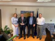 Συναντήθηκε με αντιπροσωπεία του προγράμματος “Κύπρος, Ελλάδα, Ομογένεια: Εκπαιδευτικές Γέφυρες” ο Επίτροπος Προεδρίας