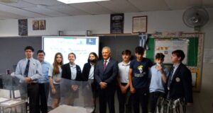 Στο Σχολείο του Αγίου Δημητρίου Αστόριας ο Επίτροπος για Θέματα Αποδήμων, Φώτης Φωτίου