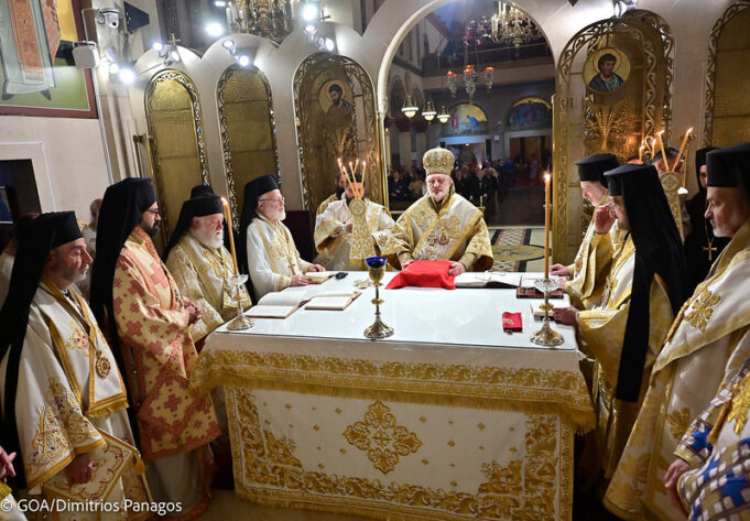 Divine Liturgy at Archdiocesan Cathedral Reflects the “Fullness” of the Church