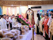 Ο Αρχιεπίσκοπος Ελπιδοφόρος στην Αγία Παρασκευή του Greenlawn