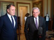 Συνάντηση Ν. Παναγιωτόπουλου με τον γερουσιαστή Ρ. Μενέντεζ