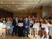 Συνάντηση Γ. Γ. Απόδημου Ελληνισμού με τα Ελληνόπουλα της Αμερικής από το Ιονικό Χωριό