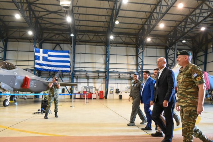 Dendias at Souda air base: ‘We are building the strongest Greece we have ever seen’