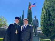 Συνάντηση Αρχιεπισκόπου Ελπιδοφόρου με τον Πρέσβη των ΗΠΑ, Τζορτζ Τσούνη, στην Αθήνα