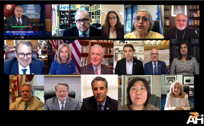 Fifteen Legislators Join AHI to Commemorate the 48th Anniversary of Turkey’s Invasion of Cyprus