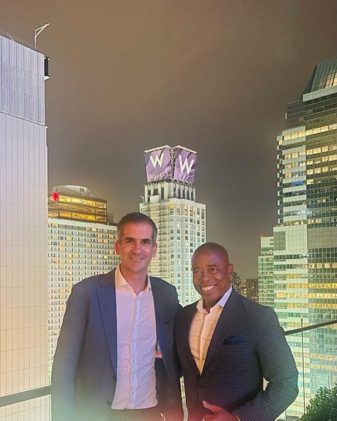 Συνάντηση Κώστα Μπακογιάννη με Ερικ Άνταμς