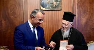 Ο Υπουργός Οικονομικών στο Φανάρι