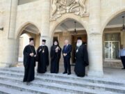 Συνάντηση Επιτρόπου Προεδρίας με τον Αρχιεπίσκοπο Νικήτα στο Προεδρικό Μέγαρο