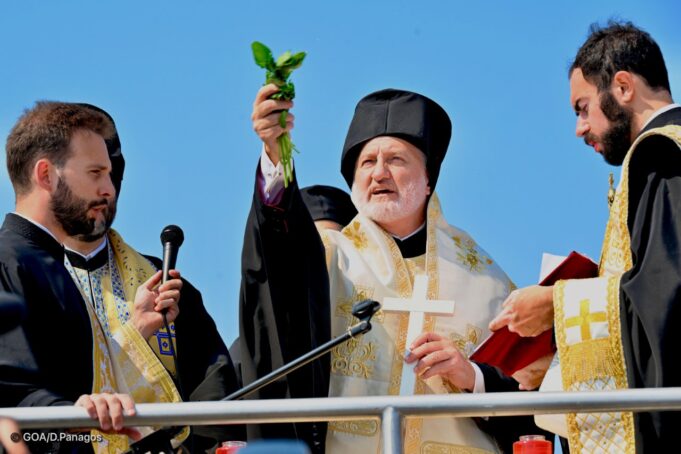 Η κατάδυση του Τιμίου Σταυρού στη Νέα Ιερσέη