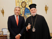 Στον Αρχιεπίσκοπο Ελπιδοφόρο ο νέος Γενικός Πρόξενος της Ελλάδας στη Νέα Υόρκη