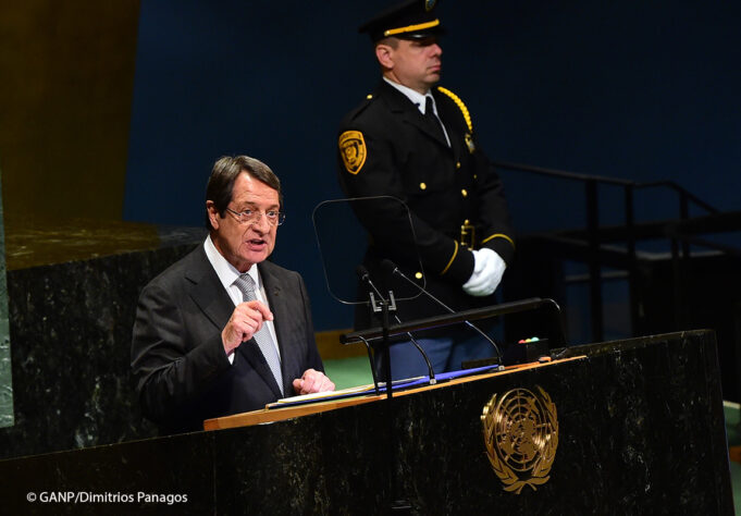 Ο Πρόεδρος Αναστασιάδης μεταβαίνει στη Νέα Υόρκη για τις εργασίες της Γ.Σ. του ΟΗΕ