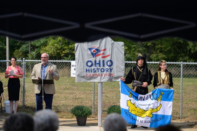 Ohio Historical Marker Placed at Church Site Founded by Greek Christian Refugees of Asia Minor