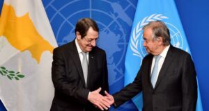 Διερευνητική αποστολή Ντι Κάρλο στην Κύπρο εντός φθινοπώρου, λέει στο ΚΥΠΕ ο Πρόεδρος μετά από συνάντηση με ΓΓ ΟΗΕ