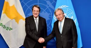 Cyprus President Meets UN Secretary General in New York