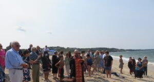 Blessing of the Long Island Sound Waters by Transfiguration Church in Mattituck