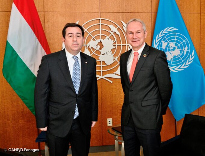Συνάντηση N. Μηταράκη- Προέδρου ΓΣ ΟΗΕ: Προστατεύουμε τα σύνορα μας και καταπολεμούμε τα κυκλώματα διακινητών