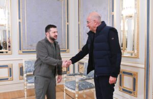 Συνάντηση Ν. Δένδια – Β. Ζελένσκι στο Κίεβο