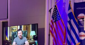 Τον Β. Ζελένσκι τίμησε το “Washington OXI Day Foundation” για την επέτειο της 28ης Οκτωβρίου