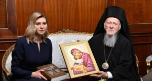 Η Πρώτη Κυρία της Ουκρανίας στο Οικουμενικό Πατριαρχείο