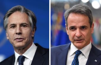 Τηλεφωνική επικοινωνία Μπλίνκεν-Μητσοτάκη για Ανατολική Μεσόγειο και Ουκρανία