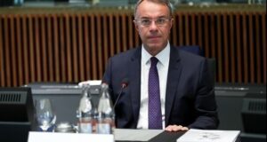 Χρ. Σταϊκούρας στη Σύνοδο του ΔΝΤ: Η Ελλάδα έχει χτίσει ισχυρές γραμμές άμυνας απέναντι σε ένα δυσμενές διεθνές περιβάλλον
