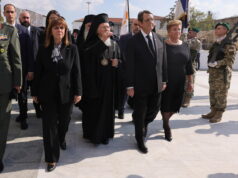 “Ήρθα για πρώτη φορά εις Κύπρον για να αποχαιρετίσω προσωπικά τον πολυφίλητο αδερφό”