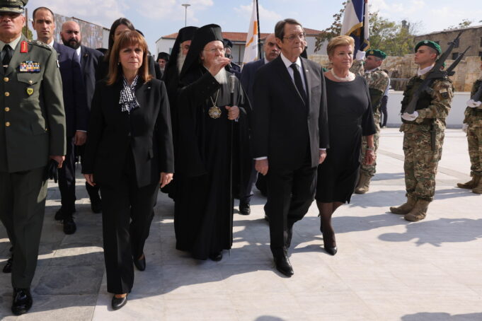 “Ήρθα για πρώτη φορά εις Κύπρον για να αποχαιρετίσω προσωπικά τον πολυφίλητο αδερφό”