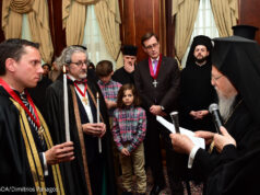 Ο Οικουμενικός Πατριάρχης χειροθέτησε Άρχοντες τους Ελληνοαμερικανούς γιατρούς Δρα Γεώργιο Σύρο και Δρα Ιωάννη Τόμας