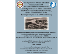 100th Anniversary Commemoration: The Great Fire of Smyrna