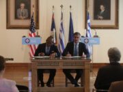 Μνημόνιο Αδελφοποίησης Αθηνών – Νέας Υόρκης υπέγραψαν οι Δήμαρχοι Κώστας Μπακογιάννης και Ερικ Άνταμς