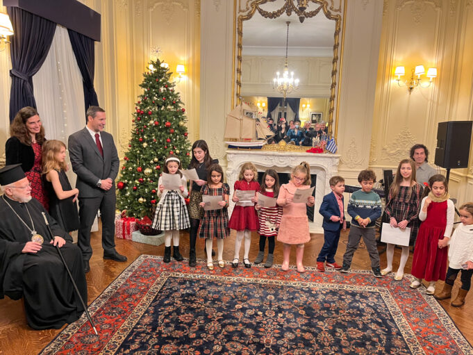 Παραδοσιακά Κάλαντα στο Γενικό Προξενείο της Ελλάδας στη Βοστώνη