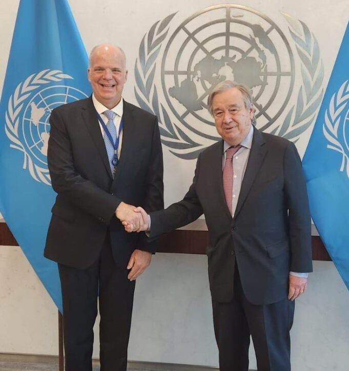 New Permanent Representative of Greece to the UN Presents Credentials