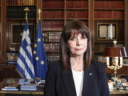 President Sakellaropoulou sends holiday wishes to the Hellenes abroad