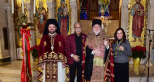 Mε το Μετάλλιο του Αποστόλου Παύλου τίμησε ο Αρχιεπίσκοπος το ζεύγος Δημήτρη – Στέλλας Παντελίδη