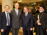 Ο Πρόεδρος της Δημοκρατίας σε εκδήλωση της Εθνικής Κυπριακής Ομοσπονδίας στο Λονδίνο