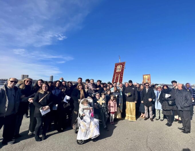 Καθαγιασμός των υδάτων στο Μανχάταν