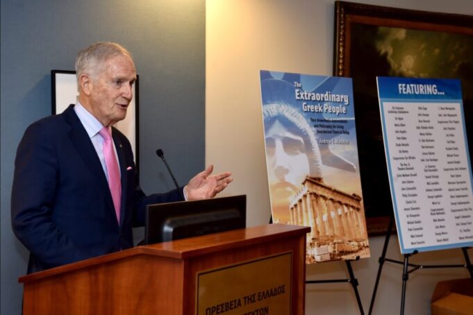 “Extraordinary Greek People” Book Signing at Embassy of Greece