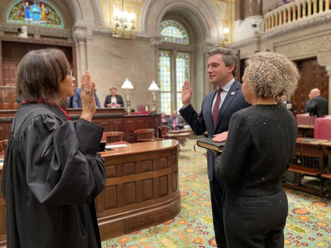 Skoufis Sworn In, Outlines Legislative Priorities