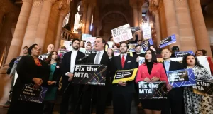 Senate Deputy Leader Gianaris, Legislators, Advocates Rally to #FixTheMTA