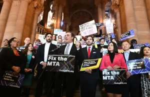 Senate Deputy Leader Gianaris, Legislators, Advocates Rally to #FixTheMTA