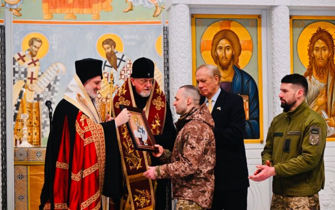 A Prayer Service for Peace in Ukraine at St. Nicholas National Shrine