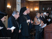 Αrchbishop Elpidophoros Leads Interfaith Prayer Service for Türkiye and Syria at Georgetown University