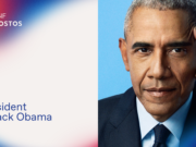 Former US President Barack Obama in Athens