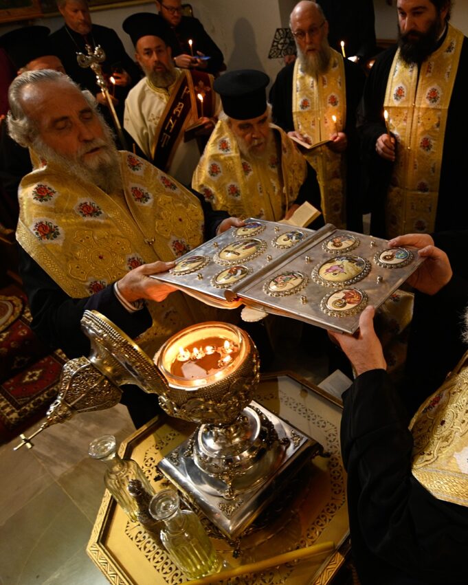 Holy oil for King Charles’ coronation consecrated in Jerusalem