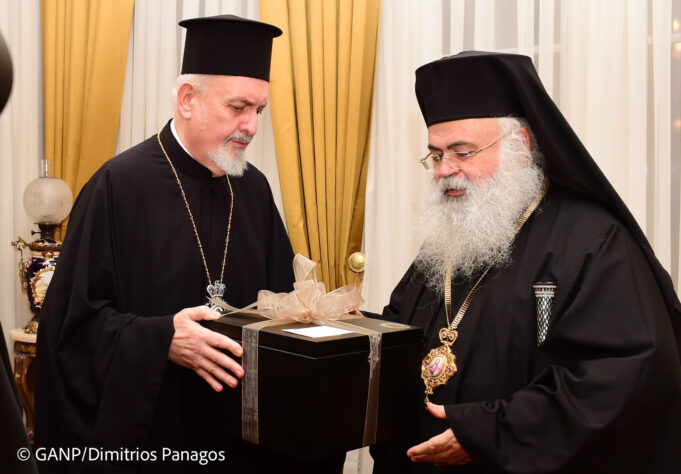 Στη Χαλκηδόνα ο Αρχιεπίσκοπος Κύπρου Γεώργιος