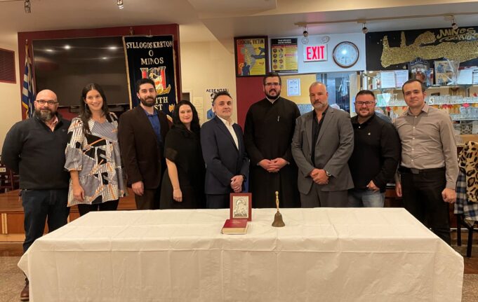 Ορκωμοσία νέου ΔΣ του Συλλόγου Κρητών “Μίνωας”