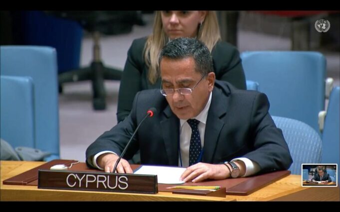 Παρέμβαση της Κύπρου στην ανοικτή συζήτηση του ΣΑ ΟΗΕ με θέμα Γυναίκες, Ειρήνη και Ασφάλεια