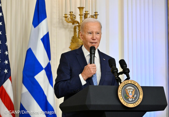 Tην Ημέρα της Ελληνικής Ανεξαρτησίας τίμησε ο Πρόεδρος Μπάιντεν με δεξίωση στο Λευκό Οίκo